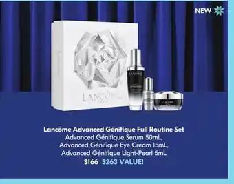 Shoppers Drug Mart Lancôme advanced génifique full routine set offer