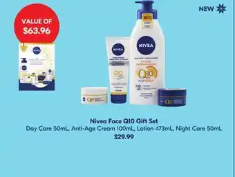 Shoppers Drug Mart Nivea face q10 gift set offer