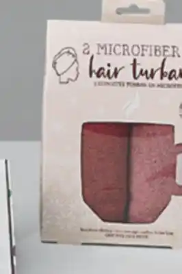 Microfiber hair turbans