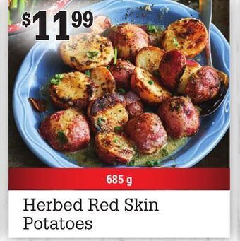 M & M Food Market Herbed red skin potatoes offer