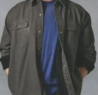 Mark's Men's fleece lined micro-sanded washed duck work jacke offer