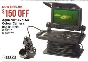 Bass Pro Aqua-vu® av715c colour camera offer