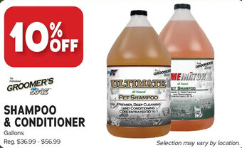 Ren’s Pets Depot Shampoo & Conditioner offer