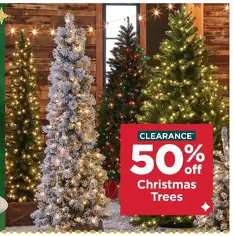 Michaels Christmas Trees offer