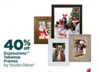 Michaels Expressions Tabletop Frames - By Studio Decor offer