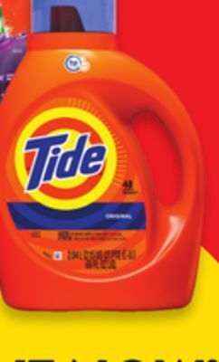 Walmart Tide liquid detergent 2.04 l or pods 23s - 35s offer