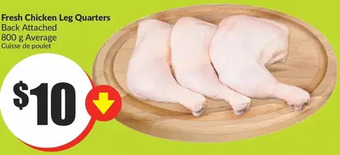 FreshCo Fresh chicken leg quarters offer