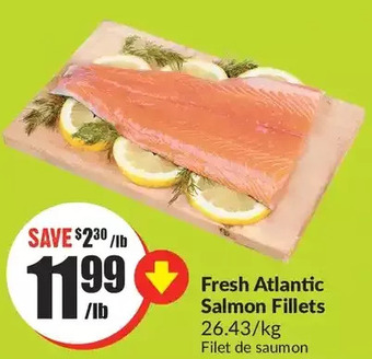 FreshCo Fresh atlantic salmon fillets offer