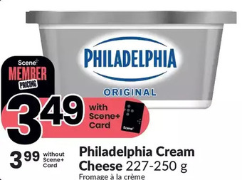 FreshCo Philadelphia cream cheese offer