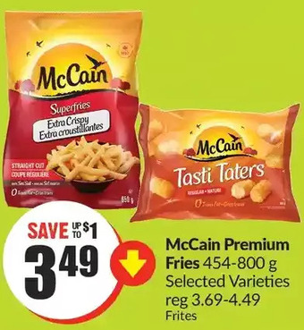 FreshCo Mccain premium fries offer