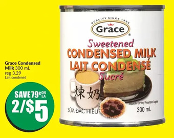 FreshCo Grace condensed milk offer