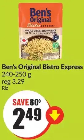 FreshCo Ben's original bistro express offer