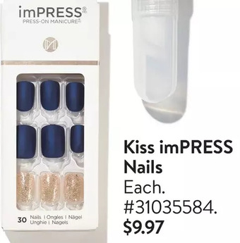 Walmart Kiss impress nails offer