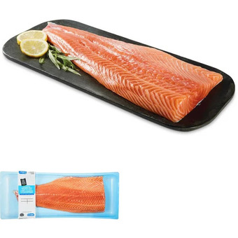 Walmart Your fresh market atlantic salmon side or fillet portion offer
