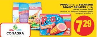 No Frills Pogo, 8/10's or swanson family skillets, 1.19 kg offer