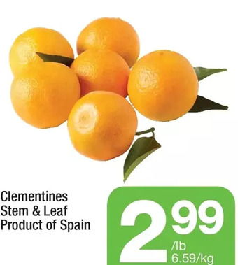 Highland Farms Clementines offer