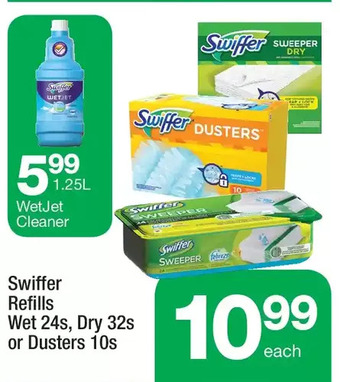 Swiffer refills wet, dry or dusters