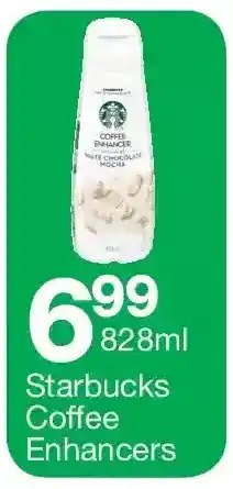 Highland Farms Starbucks coffee enchancers offer