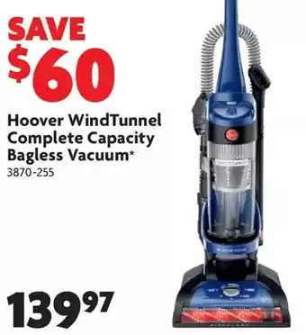Home Hardware Hoover windtunnel complete capacity bagless vacuum offer