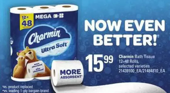 Loblaws Charmin bath tissue offer