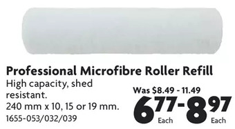 Home Hardware Professional microfibre roller refill offer