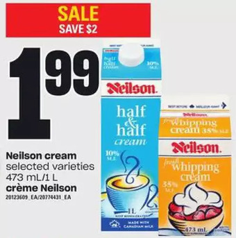 Independent Grocer Neilson cream offer