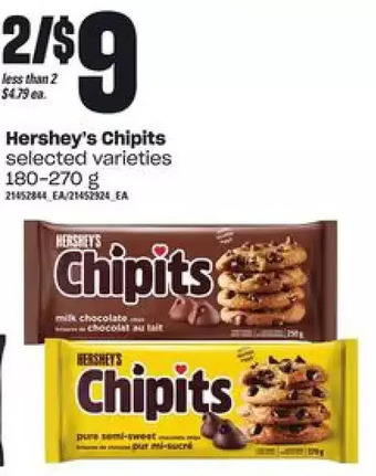 Independent Grocer Hershey's chipits offer