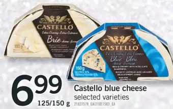 Fortinos Castello blue cheese offer