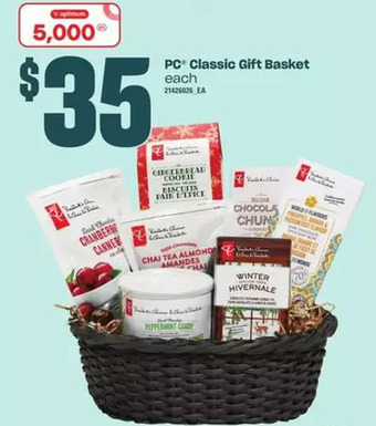 Independent Grocer Pc classic gift basket offer
