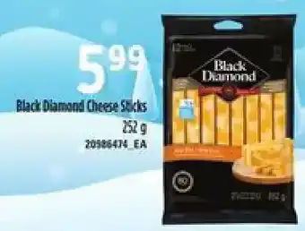 Independent Grocer Black diamond cheese sticks offer