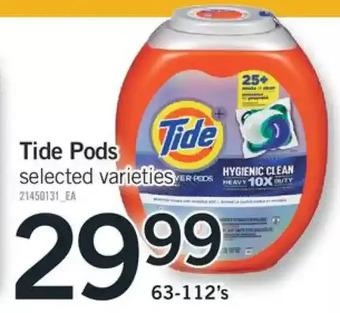 Fortinos Tide pods offer