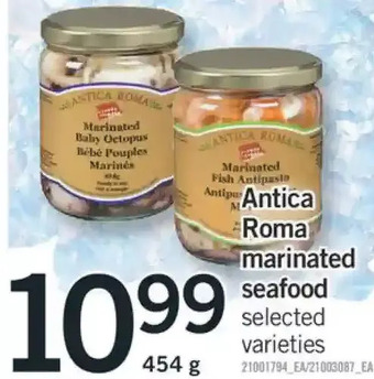 Fortinos Antica roma marinated seafood offer