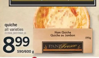 Fortinos Quiche offer
