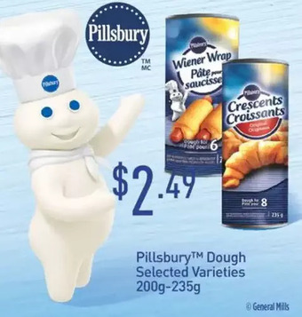 Fortinos Pillsbury dough offer