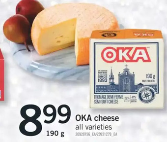 Fortinos Oka cheese offer