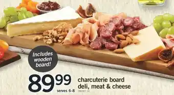 Fortinos Charcuterie board deli, meat & cheese offer
