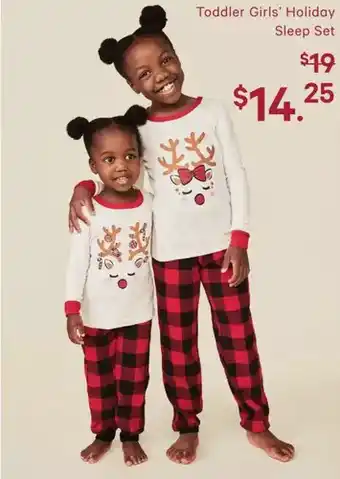 Fortinos Toddler girls' holiday sleep set offer