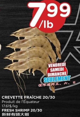 Kim Phat Fresh Shrimp 20/30 offer