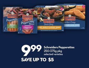 Longo's Schneiders pepperettes offer