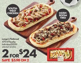 Longo's Longo's flatbread offer