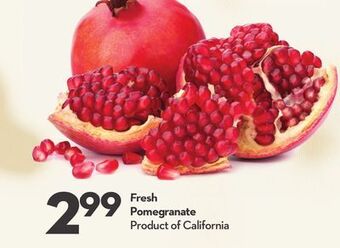 Longo's Fresh pomegranate offer