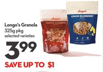 Longo's Longo's granola offer