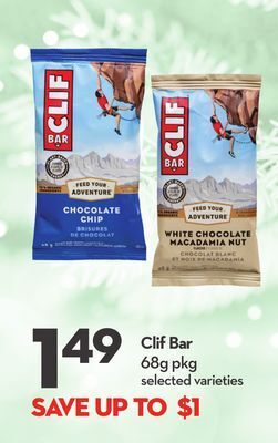 Longo's Clif bar offer
