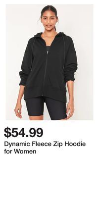 Old Navy Dynamic fleece zip hoodie for women offer