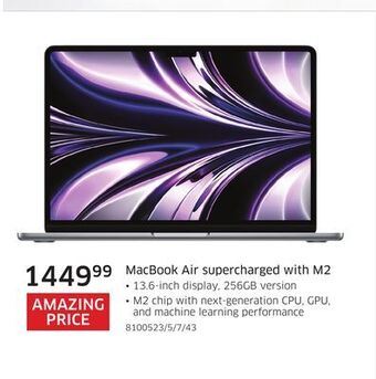The Source Apple macbook air supercharged with m2 offer