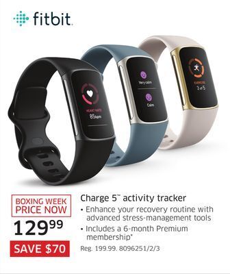 The Source Fitbit charge 5 activity tracker offer