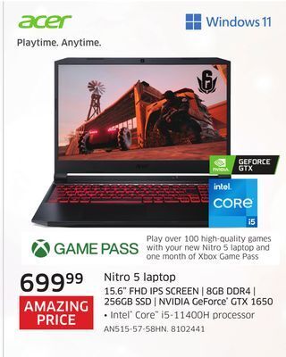 The Source Acer nitro 5 laptop offer