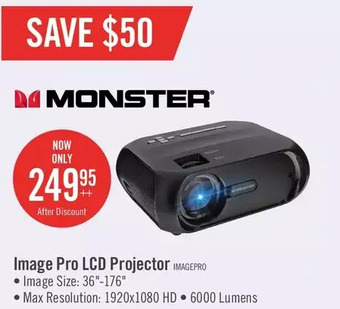 The Brick Monster image pro lcd projector offer