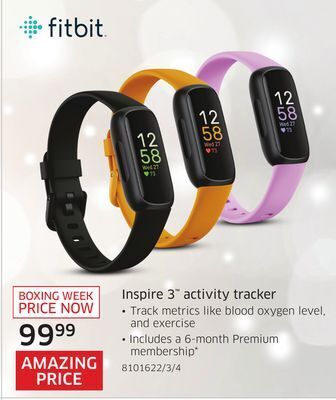 The Source Fitbit inspire 3 activity tracker offer