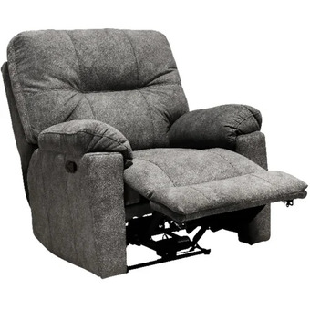 The Brick Gybson polyester recliner - grey offer